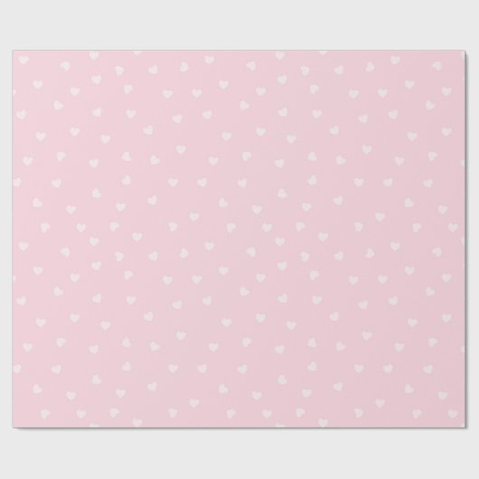 Papier Cadeau Papier d'enveloppement Motif cardiaque (Plat)