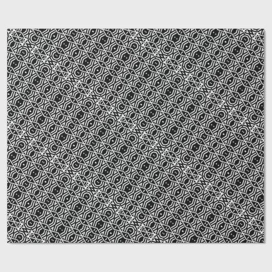 Papier Cadeau Papier d'enveloppement Motif en tissu boueux moder (Plat)