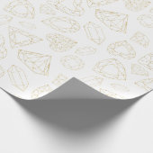 Papier Cadeau Papier d'enveloppement Motif Gold Gem (Coin)