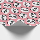 Papier Cadeau Papier d'enveloppement Motif Panda (Coin)