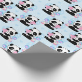 Papier Cadeau Papier d'enveloppement Motif Panda (Coin)