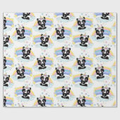 Papier Cadeau Papier d'enveloppement Motif Panda (Plat)