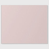 Papier Cadeau Papier d'enveloppement Motif simple rose pâle (Plat)