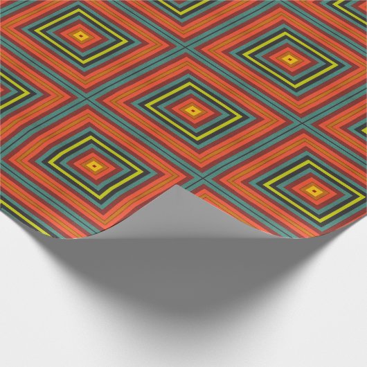 Papier Cadeau Papier d'enveloppement multicolores (Coin)