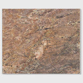 Papier Cadeau Papier d'enveloppement naturel en pierre (Plat)