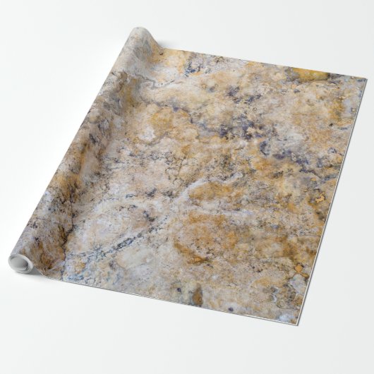 Papier Cadeau Papier d'enveloppement naturel en pierre (Déroulé)