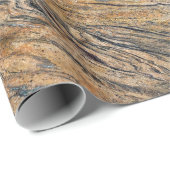 Papier Cadeau Papier d'enveloppement naturel en pierre (Coin rond)