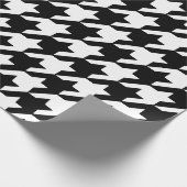 Papier Cadeau Papier d'enveloppement noir (Coin)