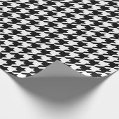 Papier Cadeau Papier d'enveloppement noir et blanc (Coin)