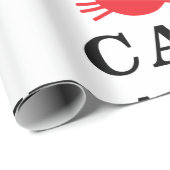 Papier Cadeau Papier d'enveloppement papa chat (Coin rond)