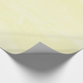 Papier Cadeau Papier d'enveloppement pastel jaune (Coin)