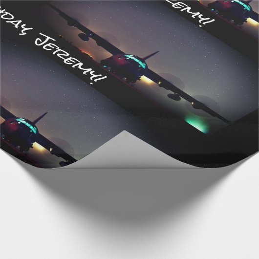 Papier Cadeau Papier d'enveloppement personnalisé KC-130 Turbopr (Coin)