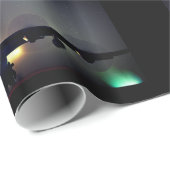 Papier Cadeau Papier d'enveloppement personnalisé KC-130 Turbopr (Coin rond)