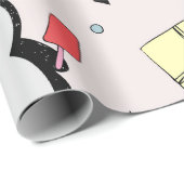 Papier Cadeau Papier d'enveloppement personnalisé pour enfants (Coin rond)