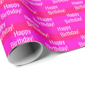 Papier Cadeau Papier d'enveloppement personnalisé tout temps (Coin rond)