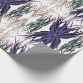 Papier Cadeau Papier d'enveloppement photo Abstrait Aloe Vera (Coin)