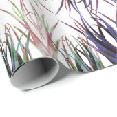 Papier Cadeau Papier d'enveloppement photo Abstrait Aloe Vera (Coin rond)