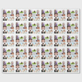 Papier Cadeau Papier d'enveloppement photo de vacances pour fami (Plat)