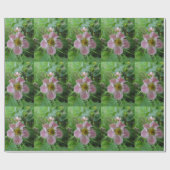 Papier Cadeau Papier d'enveloppement photo rose (Plat)