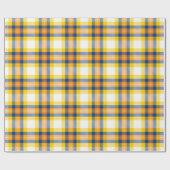 Papier Cadeau Papier d'enveloppement Plaid de Los Angeles (Plat)