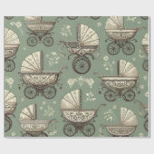 Papier Cadeau Papier d'enveloppement pour bébé (Plat)