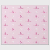 Papier Cadeau Papier d'enveloppement pour bébé surf (Plat)