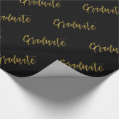 Papier Cadeau Papier d'enveloppement pour diplôme présent (Coin)