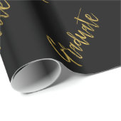 Papier Cadeau Papier d'enveloppement pour diplôme présent (Coin rond)