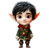 Papier Cadeau Papier d'enveloppement pour elfe de Noël pour enfa