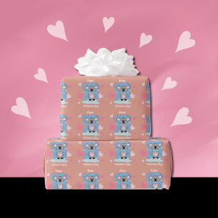 Papier Cadeau Papier d'enveloppement pour enfant Cute Koala