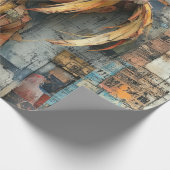 Papier Cadeau Papier d'enveloppement pour enfants Steampunk (Coin)