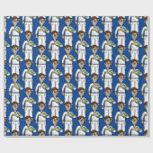 Papier Cadeau Papier d'enveloppement pour infirmière masculine (Plat)