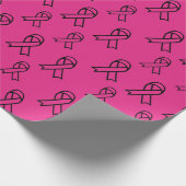 Papier Cadeau Papier d'enveloppement pour la sensibilisation au  (Coin)