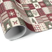 Papier Cadeau Papier d'enveloppement pour Noël (Coin rond)