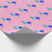 Papier Cadeau Papier d'enveloppement pour ski de neige (Coin)