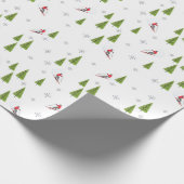 Papier Cadeau Papier d'enveloppement pour skis et pins (Coin)