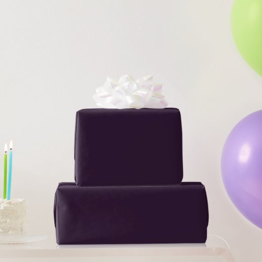 Papier Cadeau Papier d'enveloppement pourpre foncé (Cadeaux de fête)