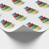 Papier Cadeau Papier d'enveloppement primaire Pyrex (Coin)