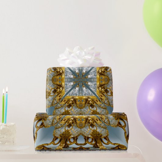 Papier Cadeau Papier d'enveloppement romantique Baxxtrea (Cadeaux de fête)