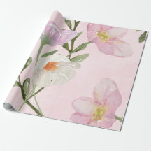 Papier d'enveloppement rose