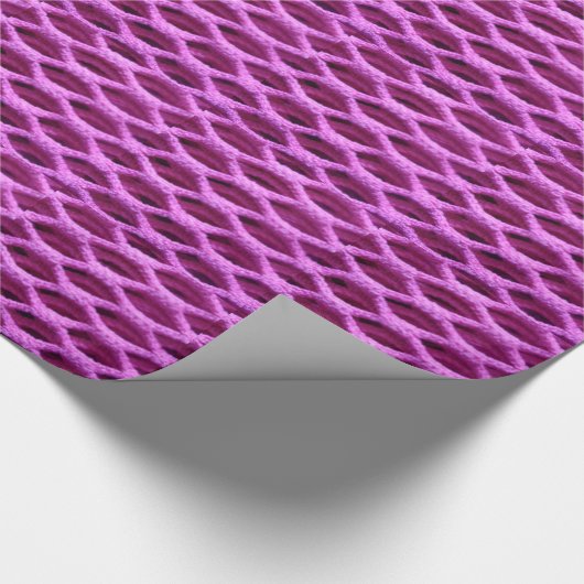 Papier Cadeau Papier d'enveloppement rose Crochet (Coin)