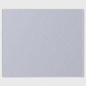 Papier Cadeau Papier d'enveloppement Rose de régence bleue (Plat)