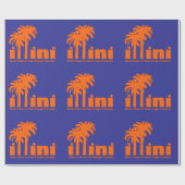 Papier Cadeau Papier d'enveloppement San Diego Illini (Plat)