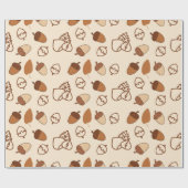 Papier Cadeau Papier d'enveloppement sans soudure pour la feuill (Plat)