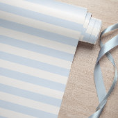 Papier Cadeau Papier d'enveloppement simple Bleu Blancs