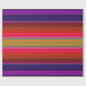 Papier Cadeau Papier d'enveloppement Sunset du Sud-Ouest (Plat)