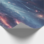 Papier Cadeau Papier d'enveloppement Symphonique Galaxy Space (Coin)
