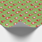 Papier Cadeau Papier d'enveloppement vert Noël Gonk (Coin)
