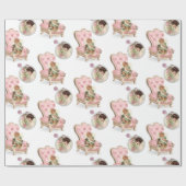 Papier Cadeau Papier d'enveloppement victorien (Plat)