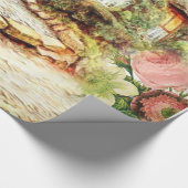Papier Cadeau Papier d'enveloppement victorien (Coin)